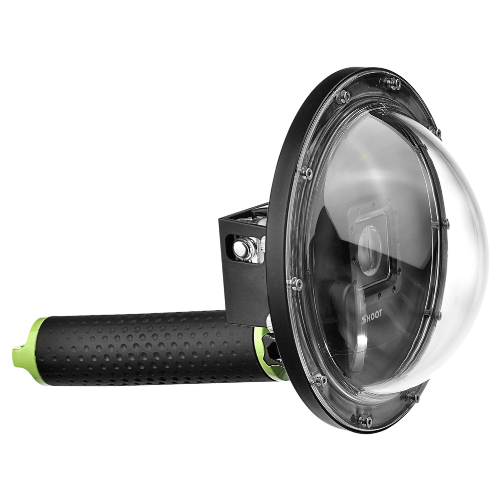 SHOOT "6" Gopro Dome Port For Gopro Hero3 ,3+ Hero 4 Underwater Photography Transparent Cover Gopro Camera Accessories
SHOOT "6" Gopro Dome Port For Gopro Hero3 ,3+ Hero 4 Underwater Photography Transparent Cover Gopro Camera Accessories