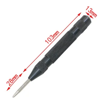 Black Duty Automatic Centre Punch Power Drill Spring Loaded Wood Press Dent Marker
Black Duty Automatic Centre Punch Power Drill Spring Loaded Wood Press Dent Marker