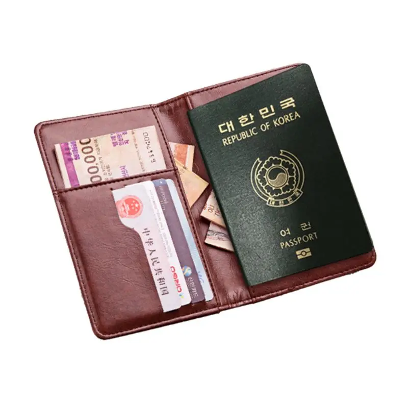 Passport Holder travel accessories ID Card Case Leather Slim Cover Credit Organizer Protector
Passport Holder travel accessories ID Card Case Leather Slim Cover Credit Organizer Protector