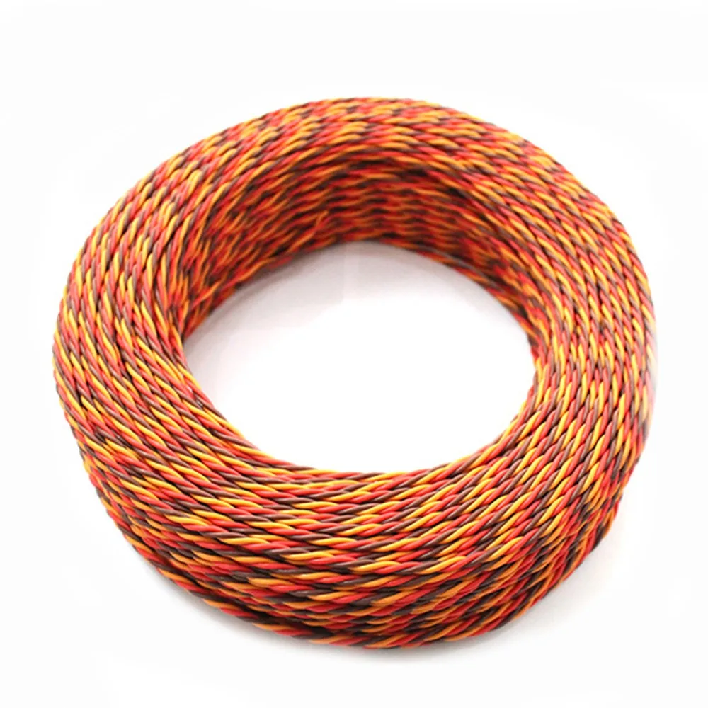 Сервоудлинитель DIY JR, цвет 26 # 26AWG, витой провод, 30 метров, без разъема для модели RC
Сервоудлинитель DIY JR, цвет 26 # 26AWG, витой провод, 30 метров, без разъема для модели RC