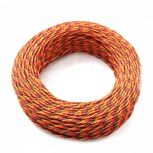 DIY JR Color 26# 26AWG Servo Extension Cable Twisted Wire 30 Meters without Connector for RC Model
DIY JR Color 26# 26AWG Servo Extension Cable Twisted Wire 30 Meters without Connector for RC Model