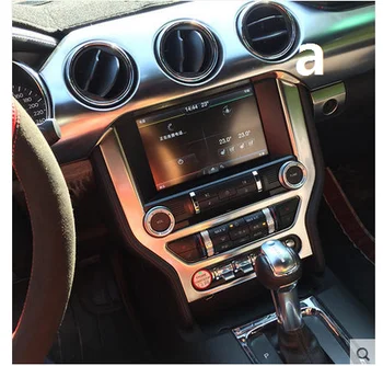 Fit for Ford Mustang 2016 Navigation panel sticker Stainless steel decoration control panel cover
Fit for Ford Mustang 2016 Navigation panel sticker Stainless steel decoration control panel cover