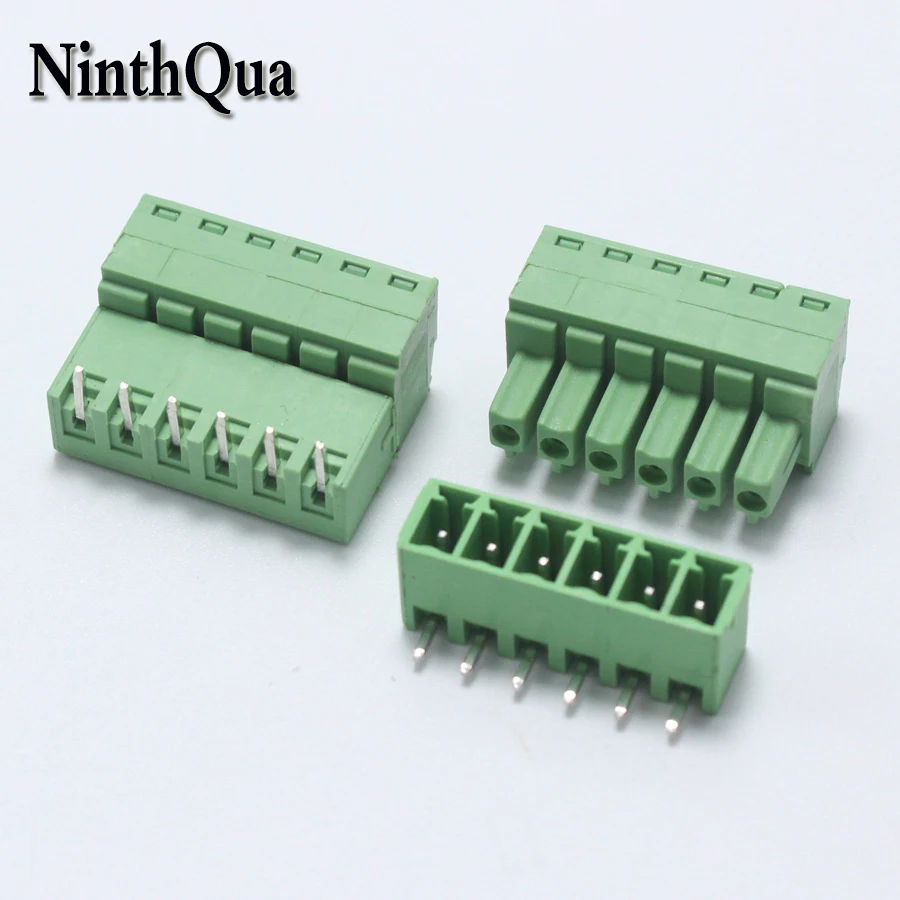 1pcs 6Pin Pluggable Terminal Block 6P Bend Pin PTB Plug + jack for 22-14AWG Wire Male Female PCB Splice Connector 10A
1pcs 6Pin Pluggable Terminal Block 6P Bend Pin PTB Plug + jack for 22-14AWG Wire Male Female PCB Splice Connector 10A
