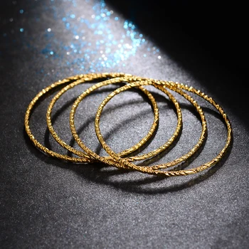 WANDO 4pcs/lot Child Baby Kids bracelet Jewelry Gold Color Elegant Arab/Ethiopian India Bangles Birthday wishes Gifts b140
WANDO 4pcs/lot Child Baby Kids bracelet Jewelry Gold Color Elegant Arab/Ethiopian India Bangles Birthday wishes Gifts b140