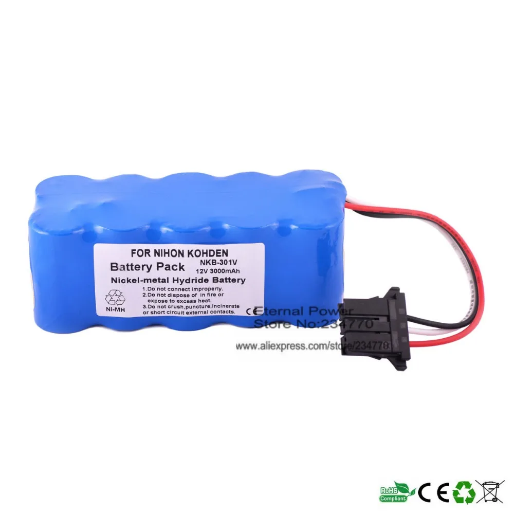 Сменный дефибриллятор Nihon Kohden X065 TEC 7600 7631 7631C ECG 1350 2320 7721C 5600 5601 аккумулятор|battery