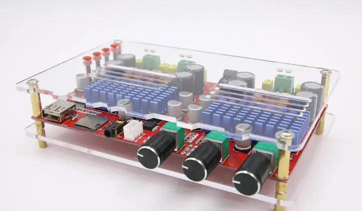 TDA3116 D2 Wiireles Bluetooth Audio Digital Amplifier Board 2*60W+100W 2.1 Channel High Power Bluetooth Audio Amplifier
TDA3116 D2 Wiireles Bluetooth Audio Digital Amplifier Board 2*60W+100W 2.1 Channel High Power Bluetooth Audio Amplifier