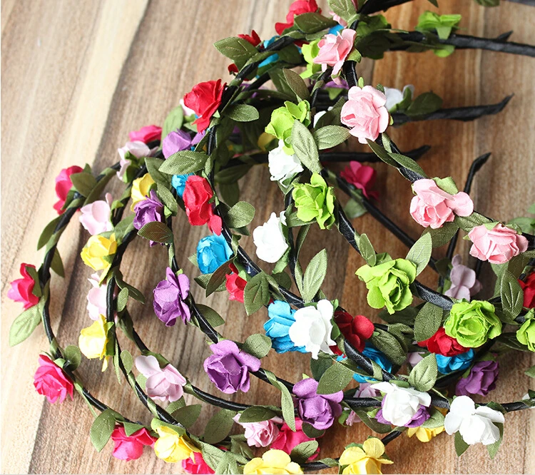 Bohemian Styles Artificial Rose Flower Headband Seaside Beach Holiday Shoot Decoration Prop Headpiece Jewellery
Bohemian Styles Artificial Rose Flower Headband Seaside Beach Holiday Shoot Decoration Prop Headpiece Jewellery