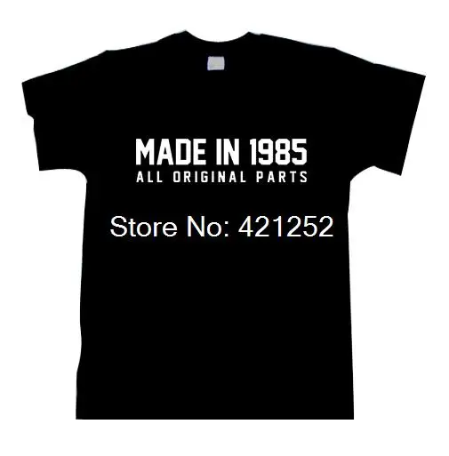 30th Birthday Shirt - Made In 1985 All Original Parts T SHIRT Tshirt shirt | Женская одежда