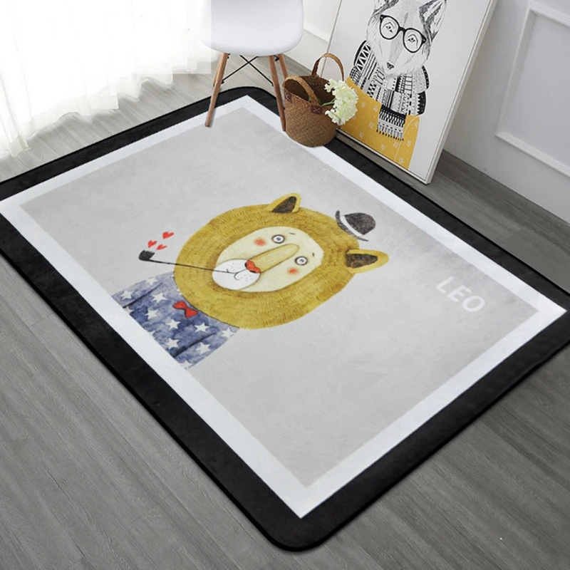 High Quality Cartoon Animals Rugs Living Room Doormat Cute LEO Fox Bear Cat Carpets Door Floor Mat For Bedroom Carpet Kids Room
High Quality Cartoon Animals Rugs Living Room Doormat Cute LEO Fox Bear Cat Carpets Door Floor Mat For Bedroom Carpet Kids Room