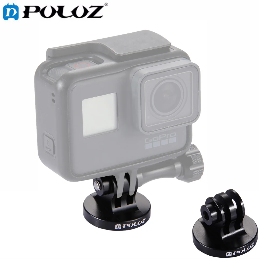 PULUZ For Go Pro Accessories Tripod Mount Adapter for GoPro HERO5 4 Session /GoPro Hero 5 Black edition /GoPro Hero 5 4 3+ 3 2 1
PULUZ For Go Pro Accessories Tripod Mount Adapter for GoPro HERO5 4 Session /GoPro Hero 5 Black edition /GoPro Hero 5 4 3+ 3 2 1
