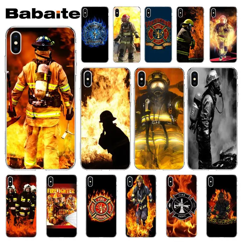 Babaite Firefighter Heroes Fireman DIY Painted Phone Accessories Case for Apple iPhone 8 7 6 6S Plus X XS MAX 5 5S SE XR Cover
Babaite Firefighter Heroes Fireman DIY Painted Phone Accessories Case for Apple iPhone 8 7 6 6S Plus X XS MAX 5 5S SE XR Cover