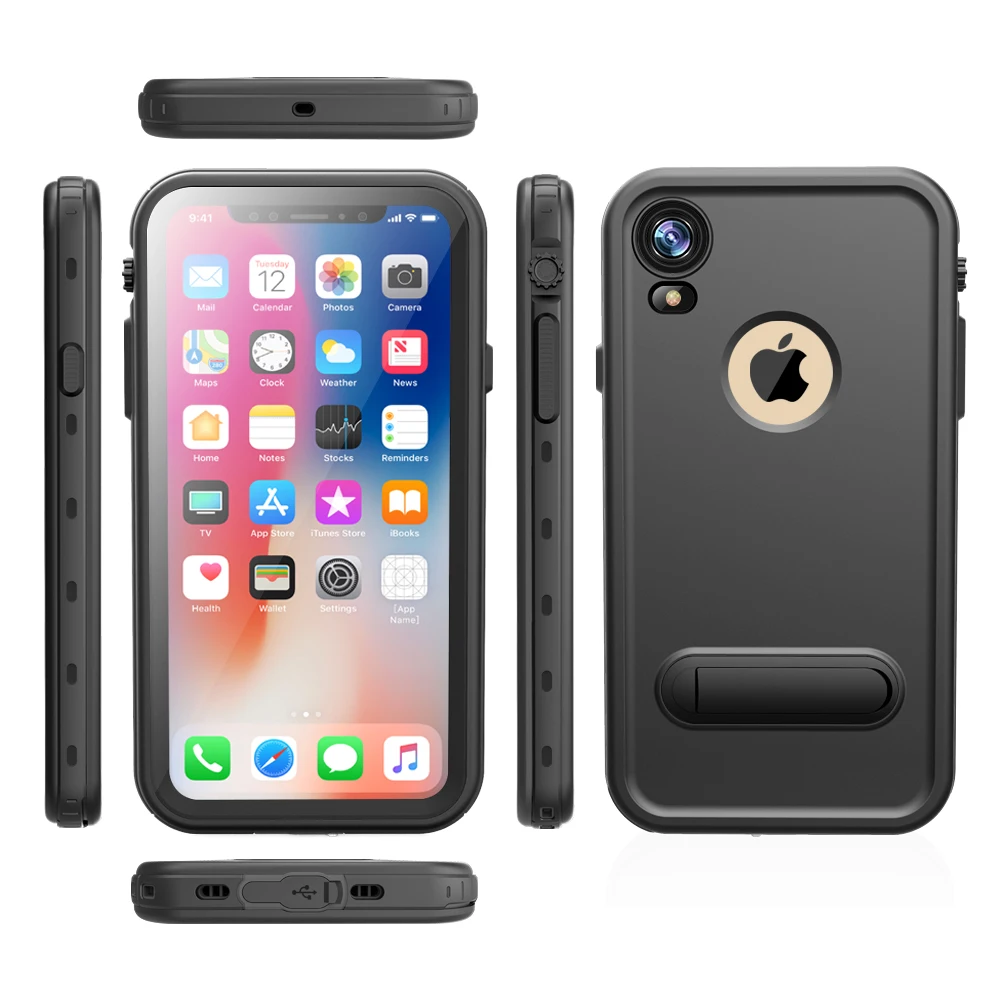 Conelz For iPhone XR iPhone XS MAX Waterproof Case Snowproof Dustproof Shockproof Full Body Protective Case Cover
Conelz For iPhone XR iPhone XS MAX Waterproof Case Snowproof Dustproof Shockproof Full Body Protective Case Cover