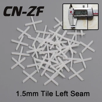 CN-ZF 1000Pcs Plastic Ceramic Alignment Floor Levelers Tiles Leveling Tile Tools Level Cross Spacers System 1.5mm With Tool
CN-ZF 1000Pcs Plastic Ceramic Alignment Floor Levelers Tiles Leveling Tile Tools Level Cross Spacers System 1.5mm With Tool