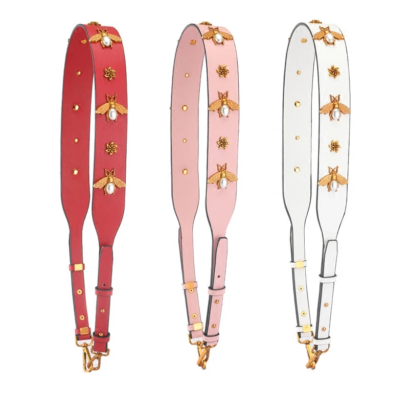 New Leather Bag Strap Vintga Rivet Shoulder Belts Women Bags Strap Adjustable Handbag Strap Crossbody Bag Parts Icon Bag Belts
New Leather Bag Strap Vintga Rivet Shoulder Belts Women Bags Strap Adjustable Handbag Strap Crossbody Bag Parts Icon Bag Belts