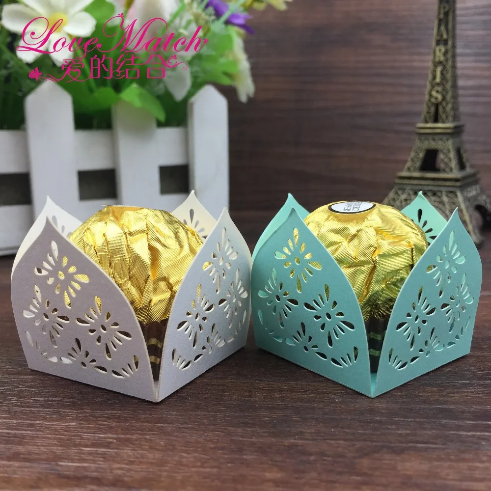 50pcs Blue/White Hollow Flower Laser Cut Candy Bar Accessories Chocolate Boxes Packaging For Gifts Candy Wrappers Party Supplies
50pcs Blue/White Hollow Flower Laser Cut Candy Bar Accessories Chocolate Boxes Packaging For Gifts Candy Wrappers Party Supplies