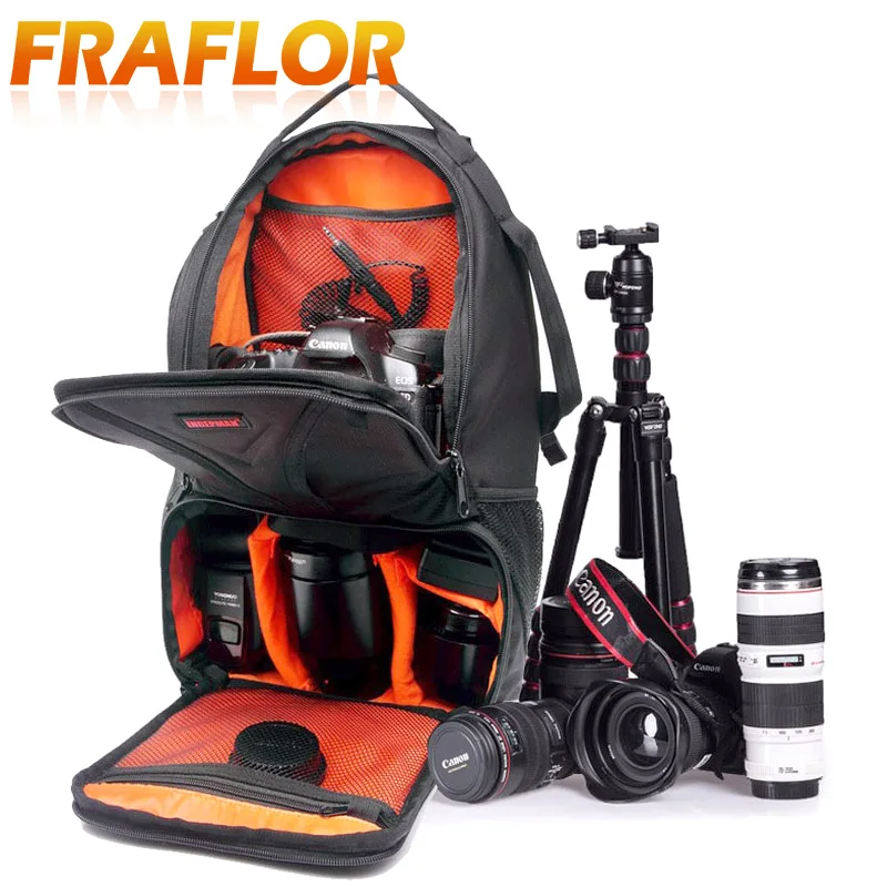Multifunction Outdoor SLR DSLR Camera Backpack Professional Waterproof Camera Bag Large Capacity For Camera Lens and Tripod
Multifunction Outdoor SLR DSLR Camera Backpack Professional Waterproof Camera Bag Large Capacity For Camera Lens and Tripod
