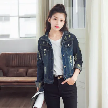Summer Denim Jacket Women 2020 Three Quarter Slim Cotton Light Washed Short Jeans Jacket Coats Women Basic Coat
Summer Denim Jacket Women 2020 Three Quarter Slim Cotton Light Washed Short Jeans Jacket Coats Women Basic Coat
