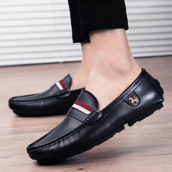 Men Fashion Genuine Leather Shoes Plus Size Driving Slip-on Boat Shoes Men's Loafers Moccasins Men Casual Cheap Shoes
Men Fashion Genuine Leather Shoes Plus Size Driving Slip-on Boat Shoes Men's Loafers Moccasins Men Casual Cheap Shoes