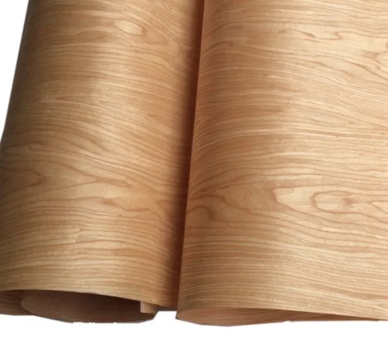 Width:63cm Length: 2.5Meters Thickness:0.25mm Technology Cherry Pattern Veneer Cabinet Doors Veneer (back non woven fabric)
Width:63cm Length: 2.5Meters Thickness:0.25mm Technology Cherry Pattern Veneer Cabinet Doors Veneer (back non woven fabric)