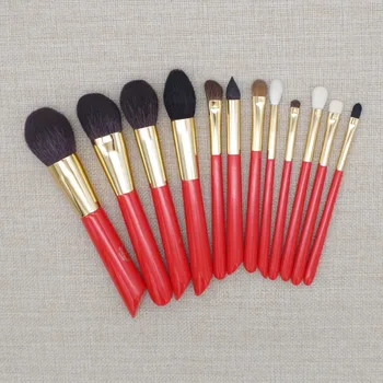 12pcs Professional Handmade Make Up Brush Kit Face Powder Blush Eye Shadow Blending Brush Sokouhou Goat Hair Makeup Brushes Set
12pcs Professional Handmade Make Up Brush Kit Face Powder Blush Eye Shadow Blending Brush Sokouhou Goat Hair Makeup Brushes Set