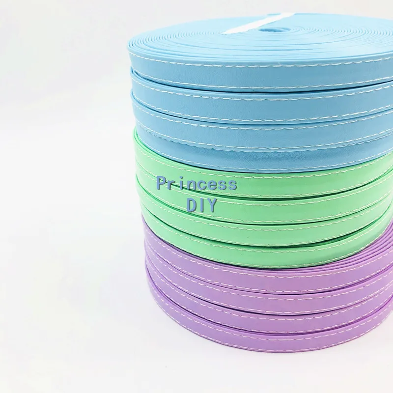 15Meter/Lot Soft PU Leather Layering Tape 10mm Mix Ribbon Set 3/8 Cord Bias DIY Hair Bow Necklace Craft Riband Handmade Material
15Meter/Lot Soft PU Leather Layering Tape 10mm Mix Ribbon Set 3/8 Cord Bias DIY Hair Bow Necklace Craft Riband Handmade Material