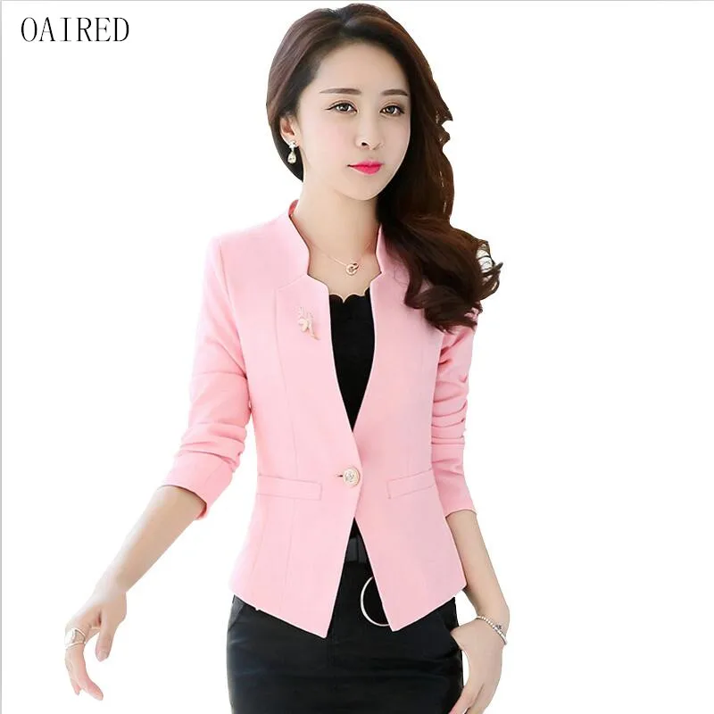 Suit Women Suits New 2019 Blazers Women Clothing Short Slim Spring And Autumn Female Outerwear Black Pink OAIRED
Suit Women Suits New 2019 Blazers Women Clothing Short Slim Spring And Autumn Female Outerwear Black Pink OAIRED