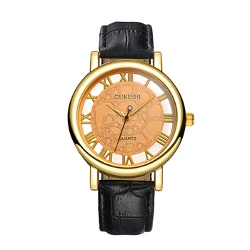 MODIYA Hollow out double-sided perspective creative watch men's belt watch waterproof Roman numeral quartz watch
MODIYA Hollow out double-sided perspective creative watch men's belt watch waterproof Roman numeral quartz watch
