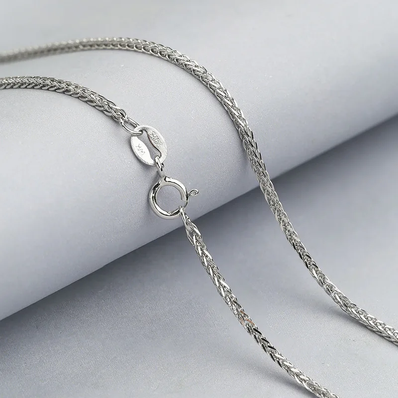 Fancy S925 Silver Female Sweater Chain Necklace 40CM/45CM Chain Anniversary Jewelry White Gold Color
Fancy S925 Silver Female Sweater Chain Necklace 40CM/45CM Chain Anniversary Jewelry White Gold Color