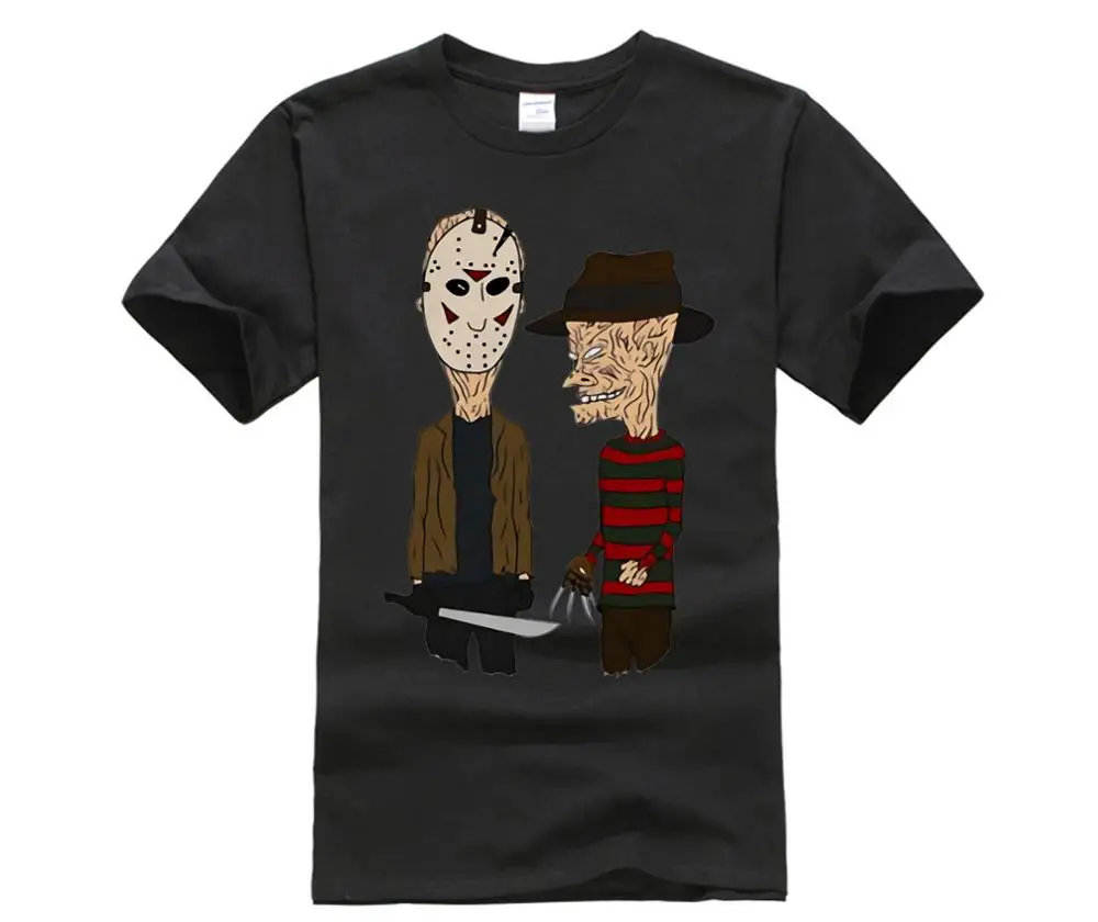 Beavis Butt Head Freddy Jason 2019 Summer Fashion Men's T Shirt Casual Short Sleeve Mens Clothes Trend Casual Slim Fit cmt
Beavis Butt Head Freddy Jason 2019 Summer Fashion Men's T Shirt Casual Short Sleeve Mens Clothes Trend Casual Slim Fit cmt