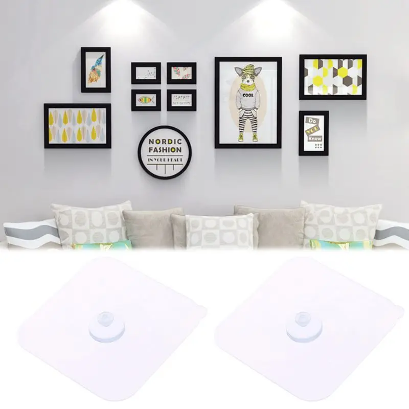 2pcs Seamless Strong Self Adhesive Hook Holder Wall Hanger Hanging kits For Photo Frame Painting Picture Poster Clock No Drill
2pcs Seamless Strong Self Adhesive Hook Holder Wall Hanger Hanging kits For Photo Frame Painting Picture Poster Clock No Drill