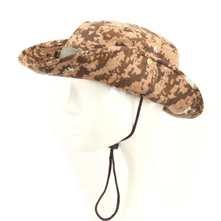 Jungle mountaineering hat men's apron brim for barracks, outdoor hat, wide hat brim, washable cap. B1-179
Jungle mountaineering hat men's apron brim for barracks, outdoor hat, wide hat brim, washable cap. B1-179