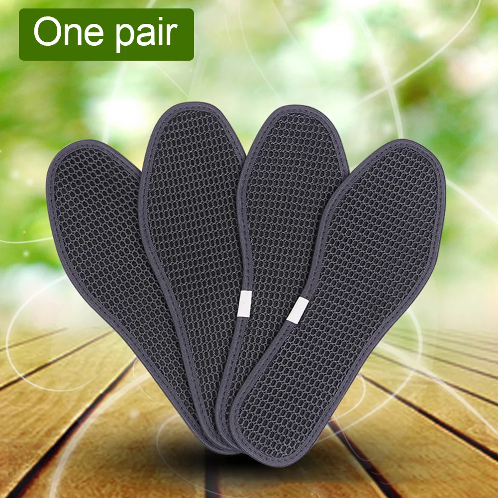 Shoe Pads Sports Outdoor Insoles Bamboo Charcoal Care Cushion Unisex Foot Hiking Dry Deodorant Antibacterial Breathable Ice Silk
Shoe Pads Sports Outdoor Insoles Bamboo Charcoal Care Cushion Unisex Foot Hiking Dry Deodorant Antibacterial Breathable Ice Silk