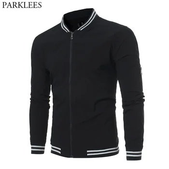 Striped Jacket Men 2017 Autumn Winter Mens Jackets And Coats Slim Fit Zipper College Baseball Jacket Casual Outerwear Jackets
Striped Jacket Men 2017 Autumn Winter Mens Jackets And Coats Slim Fit Zipper College Baseball Jacket Casual Outerwear Jackets