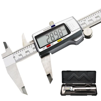 150mm electronic digital vernier caliper measurement tool micrometer digital caliper 6 inch lcd stainless steel metal caliper
150mm electronic digital vernier caliper measurement tool micrometer digital caliper 6 inch lcd stainless steel metal caliper