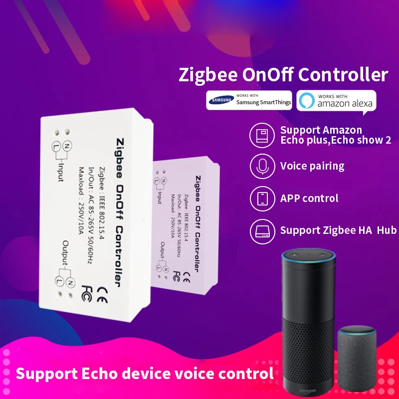 SONOFF Zigbee Wireless Switch DIY Relay Smart Home Automation Modules Compatible Echo Alexa SmartThings ON OFF Remote Controller
SONOFF Zigbee Wireless Switch DIY Relay Smart Home Automation Modules Compatible Echo Alexa SmartThings ON OFF Remote Controller