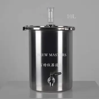 NEW! 10L 304 Stainless Steel Fermenters Liquor Fermented Wine Fermented Beer Fermenters Homebrew Wine Making Tools Barrel
NEW! 10L 304 Stainless Steel Fermenters Liquor Fermented Wine Fermented Beer Fermenters Homebrew Wine Making Tools Barrel