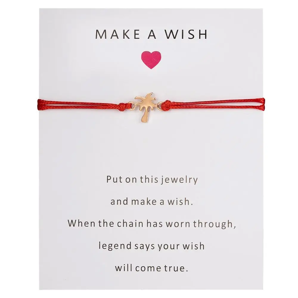 Simple Adjustable Coconut Tree Charm Bracelets for Women Men Lovers Lucky Red String Braided Bracelet Wish Jewelry Gift
Simple Adjustable Coconut Tree Charm Bracelets for Women Men Lovers Lucky Red String Braided Bracelet Wish Jewelry Gift