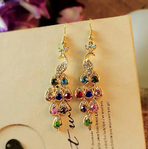 CME025 Fashion Western Stars Vintage Earring National Peacock Earrings Retail And Wholesale
CME025 Fashion Western Stars Vintage Earring National Peacock Earrings Retail And Wholesale