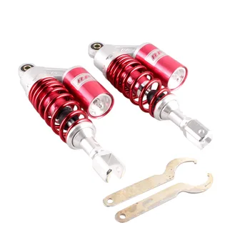 Motorcycle Aluminum 11'' 280mm One Pair New Air Shock Absorbers Clevis Scooter Moped Red
Motorcycle Aluminum 11'' 280mm One Pair New Air Shock Absorbers Clevis Scooter Moped Red
