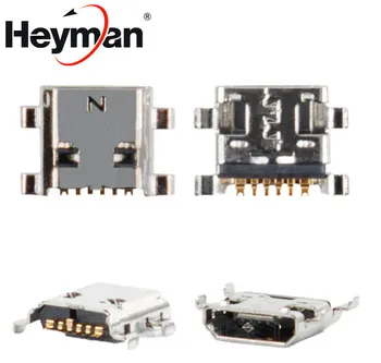 Heyman Charge Connector for Samsung I8160 Galaxy Ace II Cell Phone, (6 pin, micro USB type-B)
Heyman Charge Connector for Samsung I8160 Galaxy Ace II Cell Phone, (6 pin, micro USB type-B)