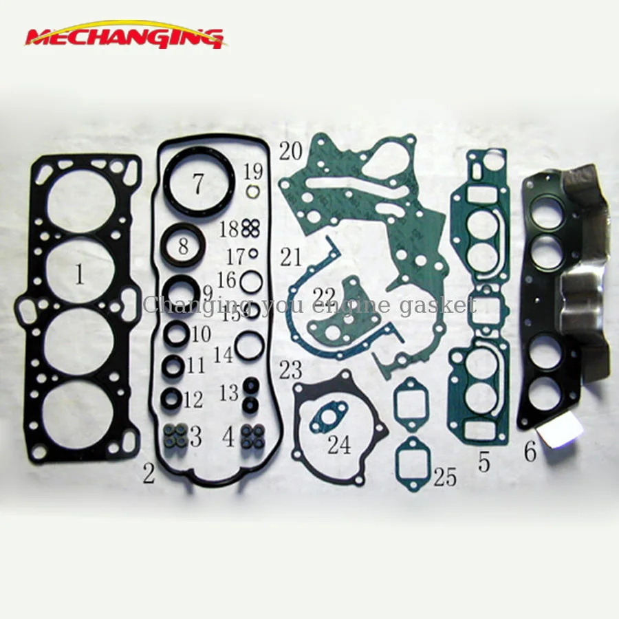 4G64 8V Engine Rebuilding Kits Full Set engine seal gasket FOR MITSUBISHI GALANT III (E1_A) 2.4 GLS (E16A) MD997168 50122200
4G64 8V Engine Rebuilding Kits Full Set engine seal gasket FOR MITSUBISHI GALANT III (E1_A) 2.4 GLS (E16A) MD997168 50122200