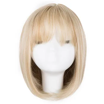 Blonde Wig Fei-Show Synthetic Heat Resistant Fiber Middle Part Line With Bangs Hairpieces Short Wavy Hair Women Costume Hairset
Blonde Wig Fei-Show Synthetic Heat Resistant Fiber Middle Part Line With Bangs Hairpieces Short Wavy Hair Women Costume Hairset