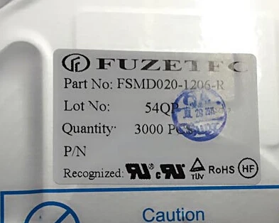 100% Оригинальный FSMD020 FSMD020-1206 200MA 1206 0.2A 30V PTC сбрасываемый предохранитель FSMD020-1206-R x 3000 шт.
100% Оригинальный FSMD020 FSMD020-1206 200MA 1206 0.2A 30V PTC сбрасываемый предохранитель FSMD020-1206-R x 3000 шт.
