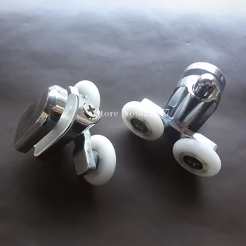 1 Set top pulley and bottom pulley alloy shower pulley wheels arc sliding door shower room diameter 19mm/23mm/25mm/27mm HM147
1 Set top pulley and bottom pulley alloy shower pulley wheels arc sliding door shower room diameter 19mm/23mm/25mm/27mm HM147