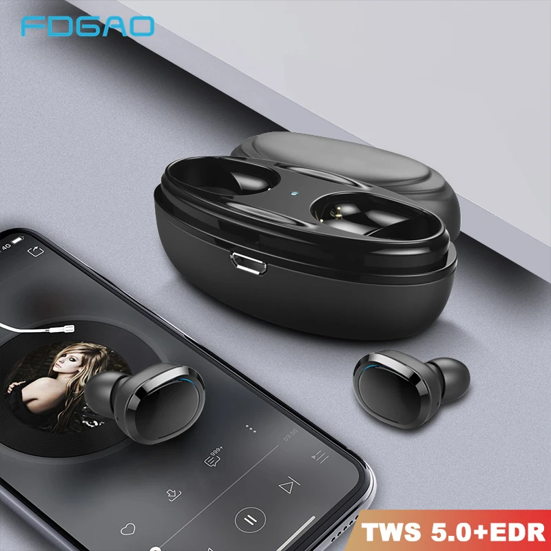 Bluetooth 5.0 Earphones TWS True Wireless Stereo 3D Earbuds Headphone Sports Waterproof Gaming Headset for all Smart Phone
Bluetooth 5.0 Earphones TWS True Wireless Stereo 3D Earbuds Headphone Sports Waterproof Gaming Headset for all Smart Phone