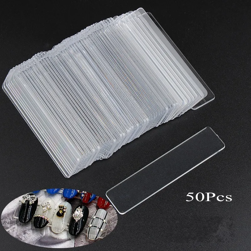 50Pcs Clear False Fake Nail Tips Display Stand Holder with Protective Film Manicure Nail Tools
50Pcs Clear False Fake Nail Tips Display Stand Holder with Protective Film Manicure Nail Tools