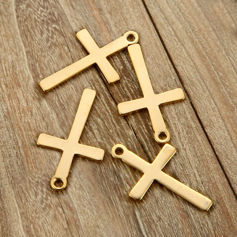 Small Stainless Steel Flat Cross Charms For Jewelry Making Cross Charms Necklaces Pendants Accessories
Small Stainless Steel Flat Cross Charms For Jewelry Making Cross Charms Necklaces Pendants Accessories
