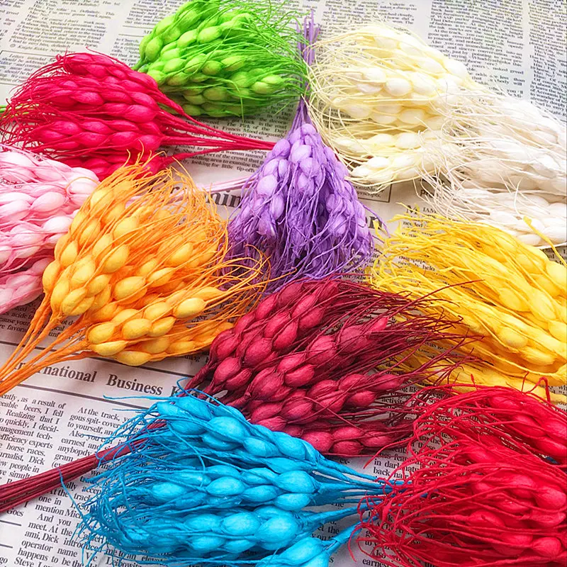 10 PCS (18 cm/a bunch of) simulation artificial autumn wheat bubble bouquets of flowers/DIY wedding decoration collage garland
10 PCS (18 cm/a bunch of) simulation artificial autumn wheat bubble bouquets of flowers/DIY wedding decoration collage garland