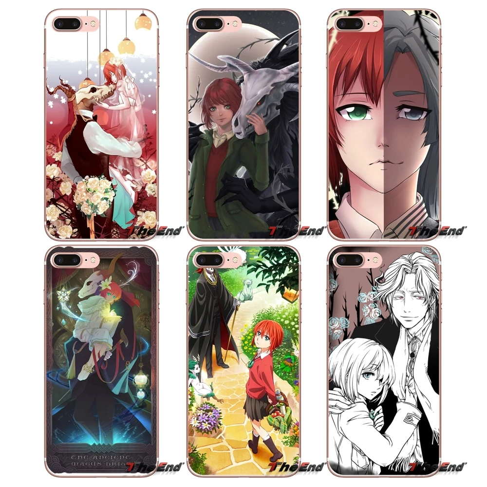 

Mahoutsukai no Yome anime Soft Case Cover For Huawei G7 G8 P7 P8 P9 Lite Honor 4C 5X 5C 6X Mate 7 8 9 Y3 Y5 Y6 II 2 Pro 2017