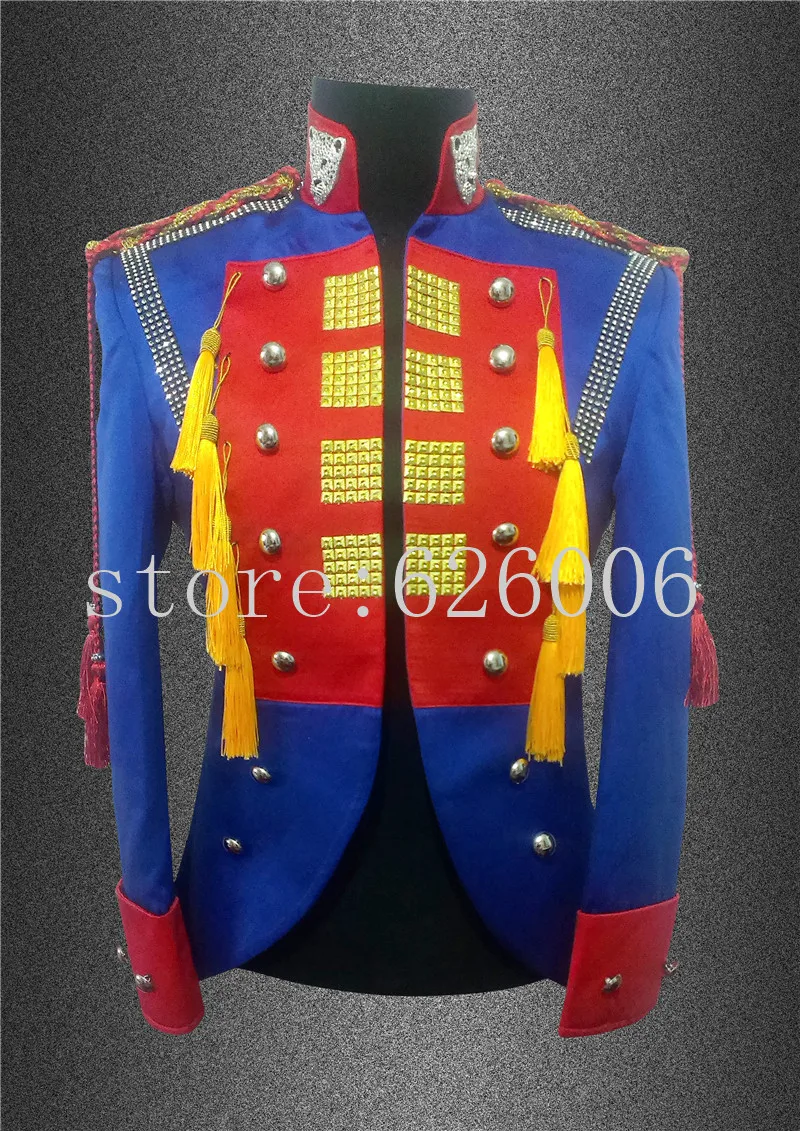 Men's Royal Suit Jacket Costumes Party Show Bar singer Dancer Stage Show Performance Jacket Bridegroom Host Theme Formal Dress
Men's Royal Suit Jacket Costumes Party Show Bar singer Dancer Stage Show Performance Jacket Bridegroom Host Theme Formal Dress
